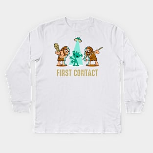 First Contact Kids Long Sleeve T-Shirt